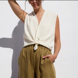 NWOT Hackwith Design House Slit Tank